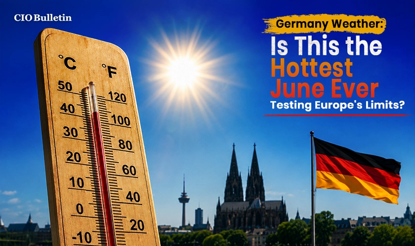  Germany Weather Hits Record Heatwave 